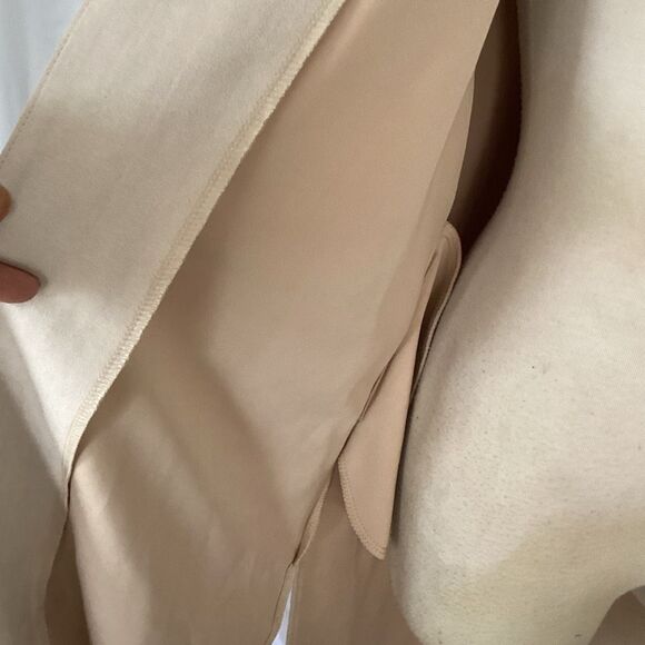 NWOT Solitaire Anthropologie Faux Suede Embroidered Open Coat Jacket XL - Picture 5 of 11